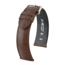   Hirsch Unisex Camelgrain XL NQR Borjúbőr óraszíj - 01009215-2-18