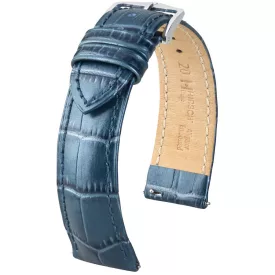   Hirsch Férfi Duke Metallic M Borjúbőr óraszíj - 01027180-2-20