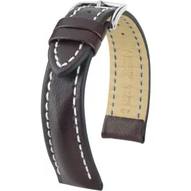   Hirsch Unisex Heavy Calf L Borjúbőr óraszíj - 01475010-2-18