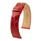 Hirsch Unisex Genuine Croco L Kajmánbőr óraszíj - 01808020-1-17