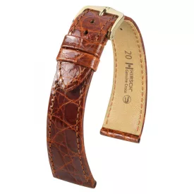   Hirsch Női Genuine Croco M Kajmán bőr óraszíj - 01808170-1-13