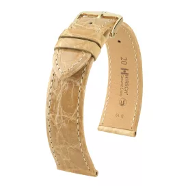   Hirsch Női Genuine Croco M Kajmánbőr óraszíj - 01808190-1-13