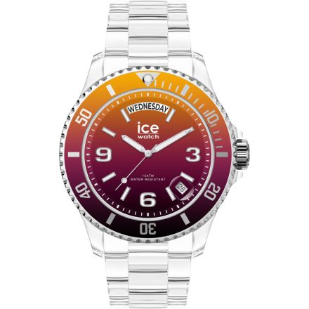 021437 - Ice-Watch Clear Sunset unisex karóra 40 mm