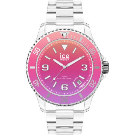 021440 - Ice-Watch Clear Sunset unisex karóra 35 mm