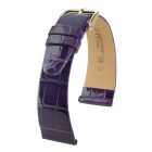 Hirsch Unisex Prestige L Aligátorbőr óraszíj - 02207084-1-16