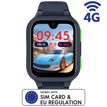 025269 - Ice-Watch Smart Junior 4G 2.0 gyerek okosóra 40 mm 1,78 AMOLED