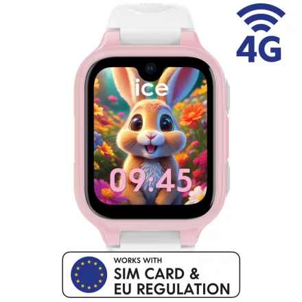 025270 - Ice-Watch Smart Junior 4G 2.0 gyerek okosóra 40 mm 1,78 AMOLED
