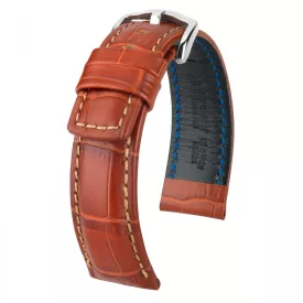   Hirsch Unisex Grand Duke L Borjúbőr óraszíj - 02528070-2-18