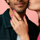 ICE CHOUCHOU - ARANY, GYŰRŰÓRA - 15 MM (025516)