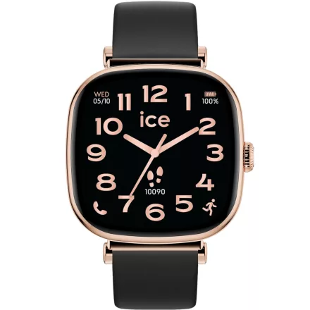 ICE SMART SQ 2.0 - 1.7 AMOLED - ROZÉ SZILIKON SZÍJAS, NŐI OKOSÓRA - 37 MM (025890)