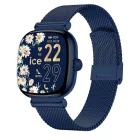 ICE SMART SQ 2.0 - 1.7 AMOLED - KÉK MILANESE SZÍJAS, NŐI OKOSÓRA - 37 MM (025891)