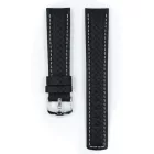 Hirsch Unisex Carbon XL óraszíj - 02592250-2-18