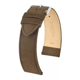   Hirsch Unisex Osiris Nubuk L Borjúbőr óraszíj - 03433010-2-18