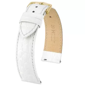   Hirsch Női Aristocrat M NQR Borjúbőr - exotisch geprägt óraszíj - 03828100-1-12