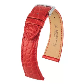   Hirsch Unisex Regent L Aligátorbőr óraszíj - 04107029-2-18
