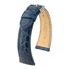   Hirsch Unisex Regent L Aligátorbőr óraszíj - 04107089-2-18