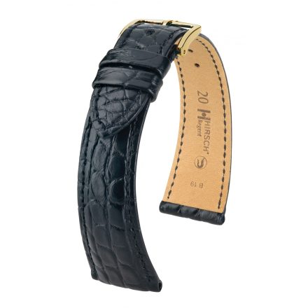 Hirsch Unisex Regent M Alligator óraszíj - 04107159-1-16