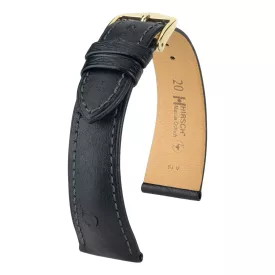   Hirsch Unisex Massai Ostrich L Strauss óraszíj - 04262050-1-18