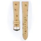 Hirsch Unisex Massai Ostrich L Strauss óraszíj - 04262091-1-18