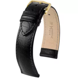   Hirsch Unisex Highland L NQR Borjúbőr óraszíj - 04302050-1-18