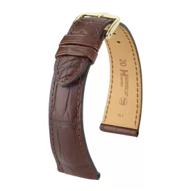 Hirsch Unisex London L Alligator óraszíj - 04307019-1-17