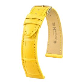   Hirsch Unisex London L Aligátorbőr óraszíj - 04307072-1-17