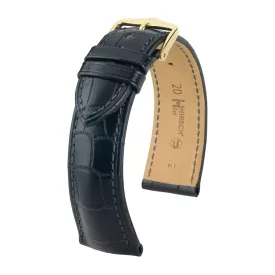 Hirsch Unisex Earl L Aligátorbőr óraszíj - 04707059-1-18
