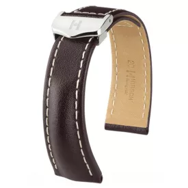   Hirsch Unisex Navigator - no buckle Borjúbőr óraszíj - 07002410-0-1816