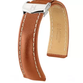   Hirsch Unisex Navigator - no buckle Borjúbőr óraszíj - 07002470-0-1816