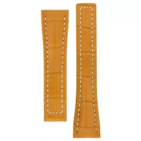   Hirsch Unisex Navigator - no buckle Aligátorbőr óraszíj - 07007475-0-1816