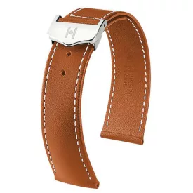   Hirsch Férfi Voyager - no buckle Borjúbőr óraszíj - 07175471-0-2018