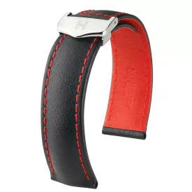   Hirsch Unisex Speed - no buckle Borjúbőr óraszíj - 07502452-0-1918