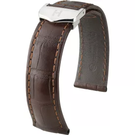 Hirsch Unisex Speed Alligator óraszíj - 07507419-2-1918