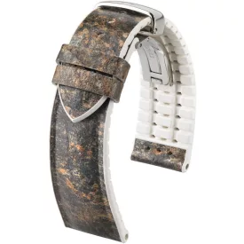 Hirsch Unisex Stone M Műbőr óraszíj - 0920044131-2-18