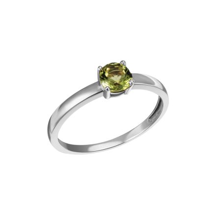 Peridot kővel díszített női gyűrű - 1-04645-51-0260-50