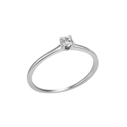 Gyémánt kővel díszített női gyűrű - 1-05621-62-0008-48