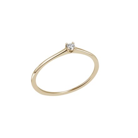 Gyémánt kővel díszített női gyűrű - 1-06431-51-0089-52