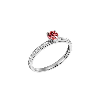 Gyémánt kővel díszített női gyűrű - 1-06452-52-0789-55