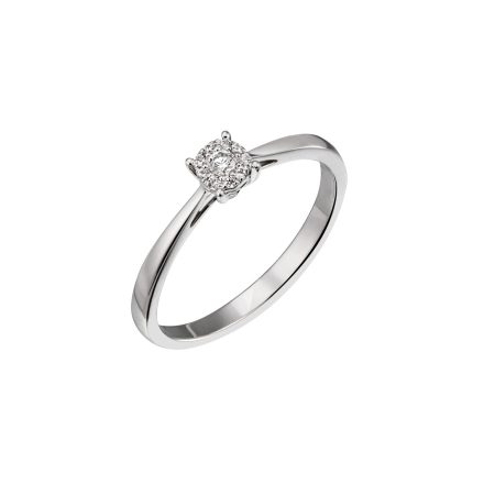 Gyémánt kővel díszített női gyűrű - 1-06885-52-0089-54