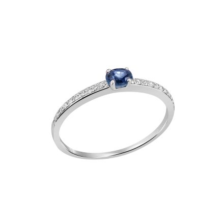 Gyémánt kővel díszített női gyűrű - 1-06926-52-0793-54