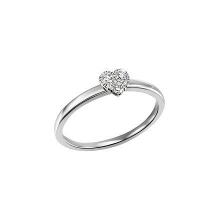 Gyémánt kővel díszített női gyűrű - 1-07228-52-0089-50
