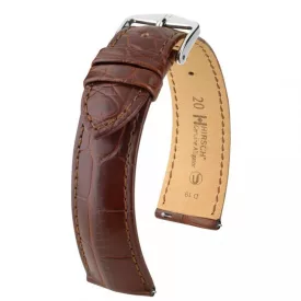   Hirsch Unisex Genuine Aligátorbőr L Alligator óraszíj - 10220719-2-18
