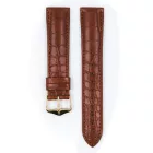 Hirsch Unisex Genuine Aligátorbőr L Alligator óraszíj - 10220779-1-19