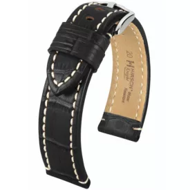   Hirsch Férfi Knight XL NQR Borjúbőr - exotisch geprägt óraszíj - 10922850-2-20