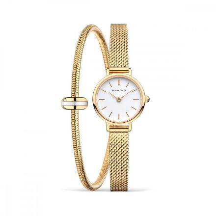 Bering Classic női karóra Ø 22 mm Típus: 11022-334-GWP-190