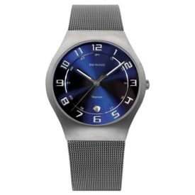 Bering Titanium férfi karóra Ø 37 mm Típus: 11937-078