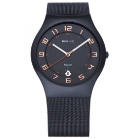 Bering Titanium férfi karóra Ø 37 mm Típus: 11937-393