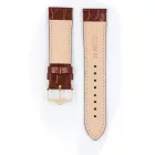 Hirsch Unisex Crocograin L Pigmentált bőr óraszíj - 12322870-1-16