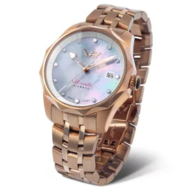   Vostok Europe Vilnelė solar női karóra Ø 39 mm Típus: VS42-125B754-B