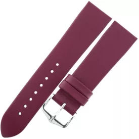   Hirsch Unisex Wild Calf M NQR Leder Fasern óraszíj - 13600286-2-18